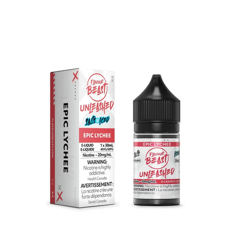 FLAVOUR BEAST - Epic Lychee Unleashed by Flavour Beast - Salt Nic Vape Juice - Psycho Vape