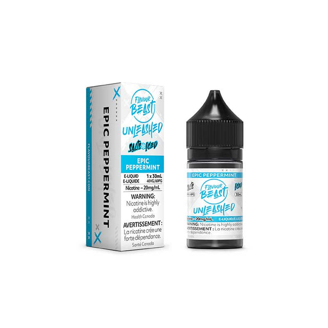 FLAVOUR BEAST - Epic Peppermint Iced Unleashed Salt by Flavour Beast E - Liquid - Psycho Vape