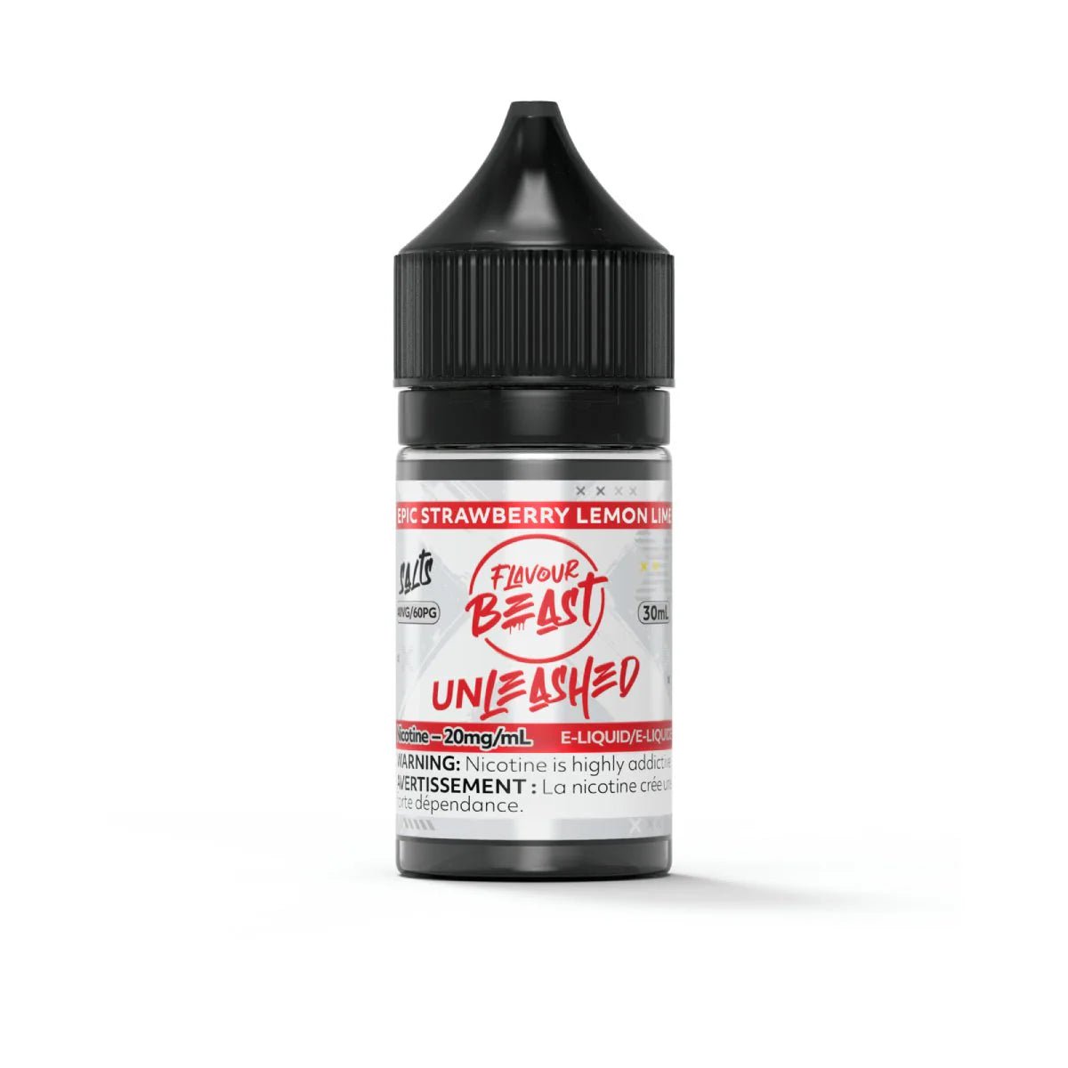 FLAVOUR BEAST - Epic Strawberry Lemon Lime Unleashed Salt by Flavour Beast E - Liquid - Psycho Vape