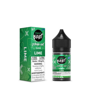 FLAVOUR BEAST - Extreme Mint Fuzion Lime (Iced) by Flavour Beast - Salt Nic Vape Juice - Psycho Vape