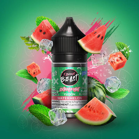 FLAVOUR BEAST - Extreme Mint Fuzion Watermelon (Iced) by Flavour Beast Salt - Psycho Vape