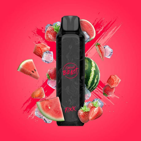 FLAVOUR BEAST - Flavour Beast Fixx 3000 Disposable - Savage Strawberry Watermelon Iced - Psycho Vape