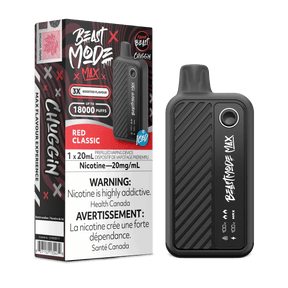 FLAVOUR BEAST - Flavour Beast Beast Mode Max 18K Disposable - Chuggin' Red Classic - Psycho Vape