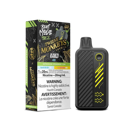 FLAVOUR BEAST - Flavour Beast Beast Mode Max 2 50K Disposable - 12 Monkeys Kanzi Iced - Psycho Vape