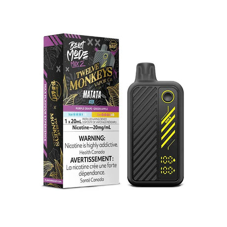 FLAVOUR BEAST - Flavour Beast Beast Mode Max 2 50K Disposable - 12 Monkeys Matata Iced - Psycho Vape