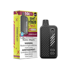 FLAVOUR BEAST - Flavour Beast Beast Mode Max 2 50K Disposable - Cherry Blast Iced - Psycho Vape