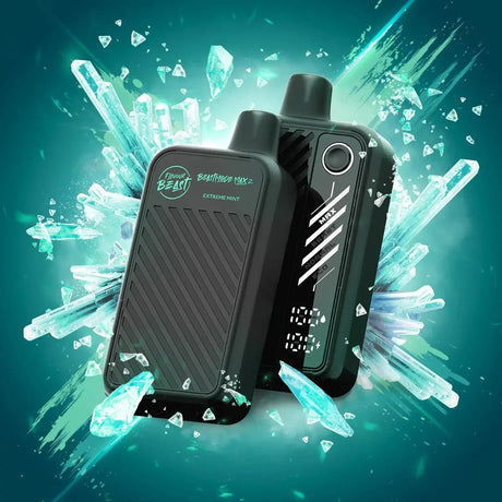 FLAVOUR BEAST - Flavour Beast Beast Mode Max 2 50K Disposable - Extreme Mint Iced - Psycho Vape