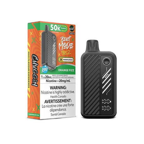 FLAVOUR BEAST - Flavour Beast Beast Mode Max 2 50K Disposable - Orange Sparkle - Psycho Vape