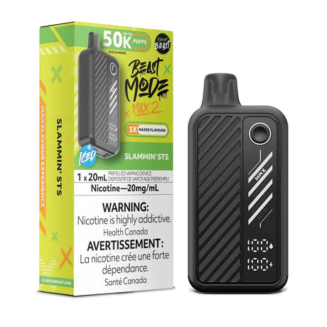 FLAVOUR BEAST - Flavour Beast Beast Mode Max 2 50K Disposable - Slammin' STS Iced - Psycho Vape