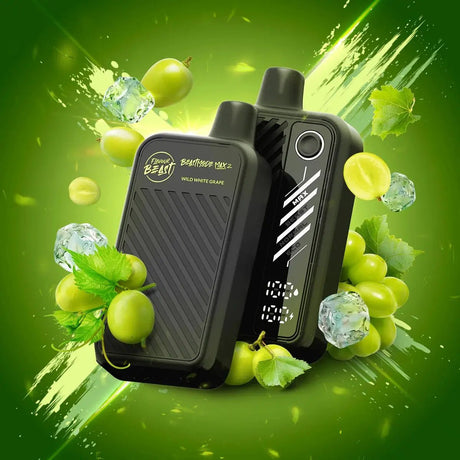 FLAVOUR BEAST - Flavour Beast Beast Mode Max 2 50K Disposable - Wild White Grape Iced - Psycho Vape