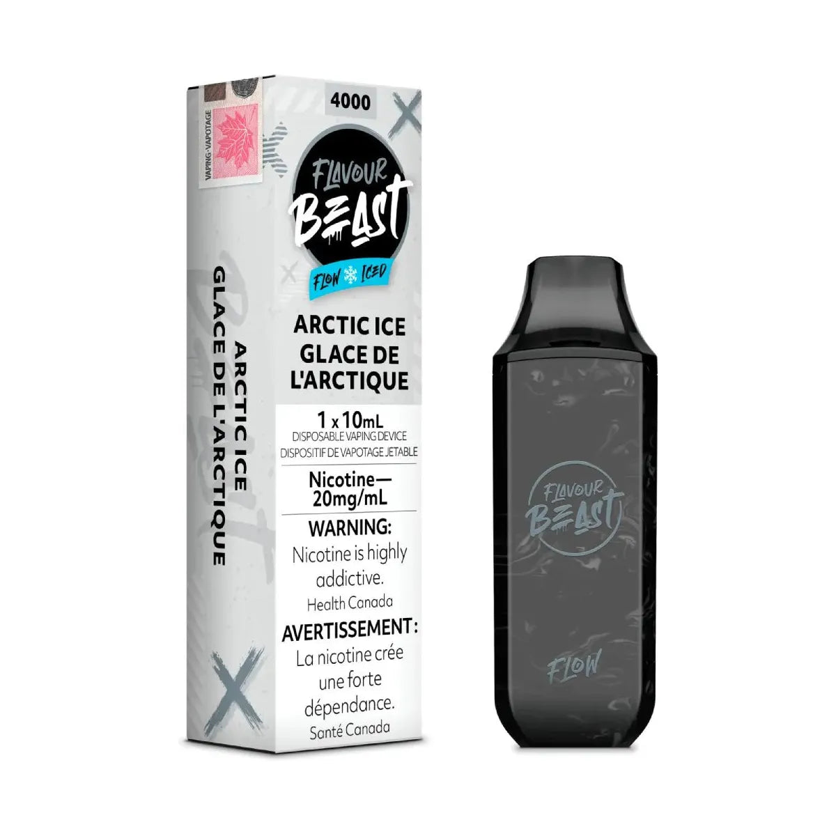 FLAVOUR BEAST - Flavour Beast Flow 4000 Disposable - Arctic Ice - Psycho Vape