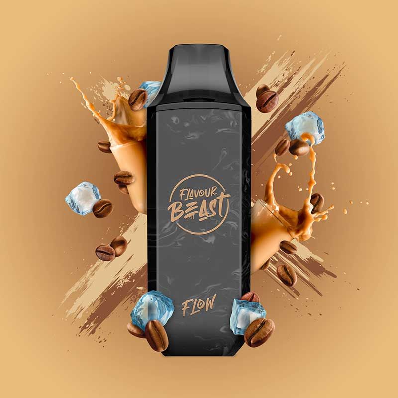 FLAVOUR BEAST - Flavour Beast Flow 4000 Disposable - Chillin' Coffee Iced - Psycho Vape