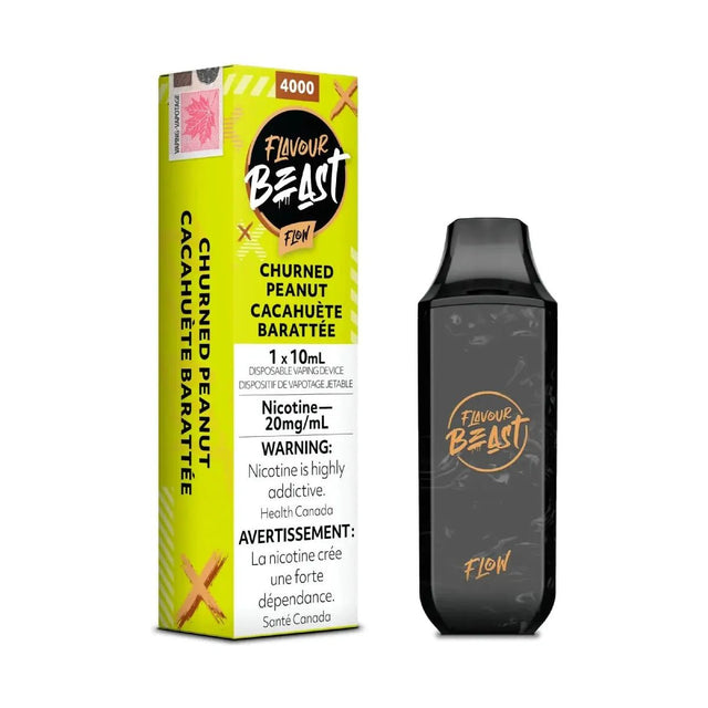 FLAVOUR BEAST - Flavour Beast Flow 4000 Disposable - Churned Peanut - Psycho Vape