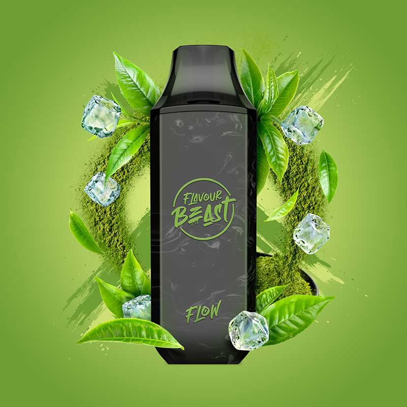 FLAVOUR BEAST - Flavour Beast Flow 4000 Disposable - Mighty Matcha Iced - Psycho Vape