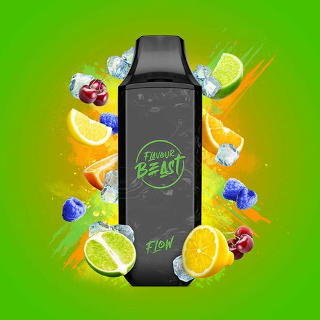 FLAVOUR BEAST - Flavour Beast Flow 4000 Disposable - Slammin' STS (Sour Snap) - Psycho Vape