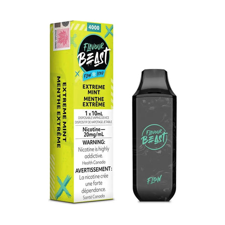 FLAVOUR BEAST - Flavour Beast Flow 4000 Disposable - Extreme Mint Iced - Psycho Vape