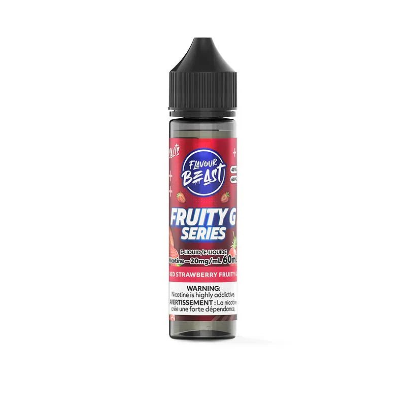 Flavour Beast Fruity G - Red Strawberry - Salt Nic E-Liquid - Psycho Vape
