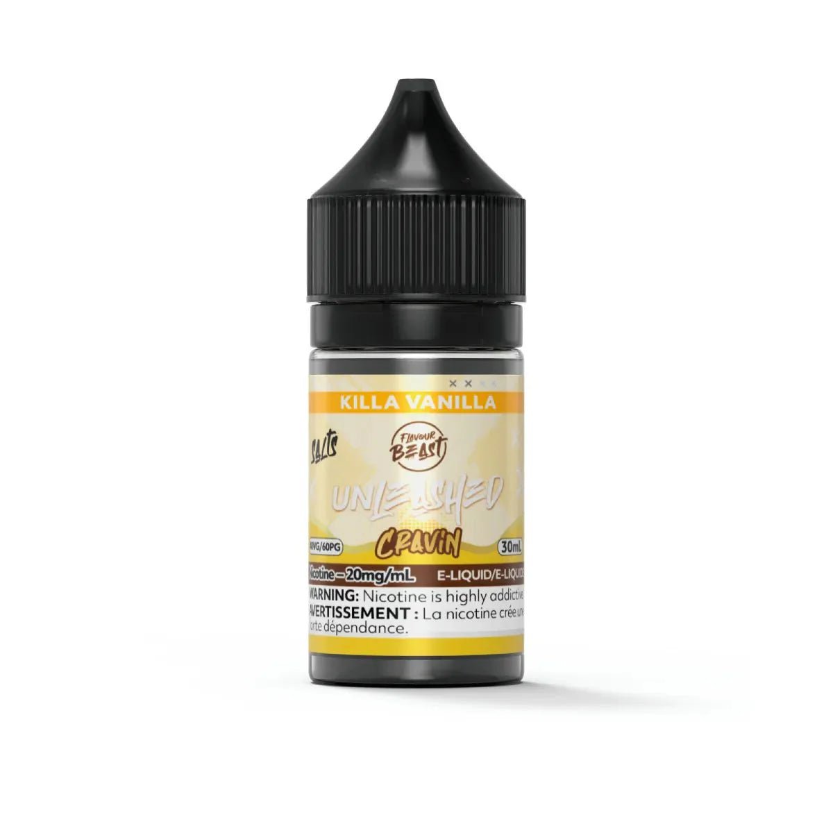 FLAVOUR BEAST - Killa Vanilla by Flavour Beast E - Liquid Unleashed Cravin - Psycho Vape