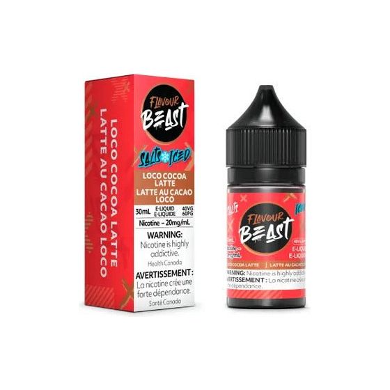 FLAVOUR BEAST - Loco Cocoa Latte Iced Salt by Flavour Beast E - Liquid - Psycho Vape