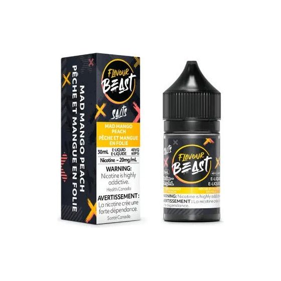 FLAVOUR BEAST - Mad Mango Peach Salt by Flavour Beast E - Liquid - Psycho Vape