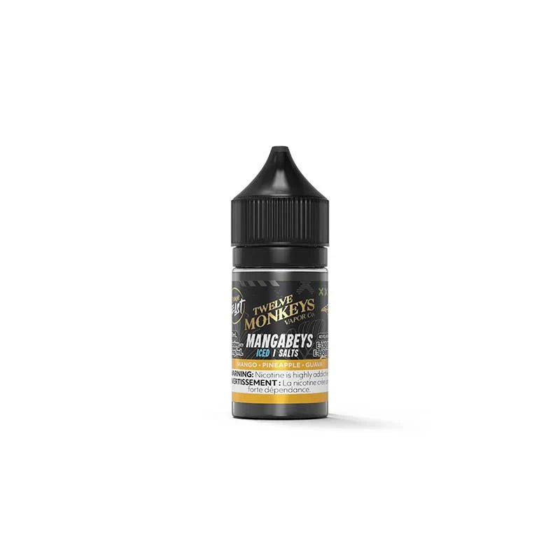 FLAVOUR BEAST - Mangabeys Iced by Flavour Beast X 12 Monkeys - Salt Nic Vape Juice - Psycho Vape