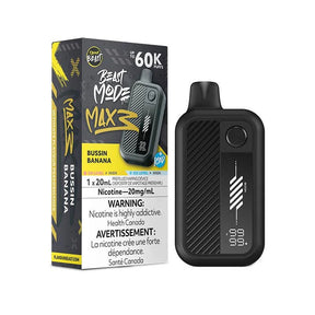 Flavour Beast Mode Max 3 60K - Bussin Banana Iced - Psycho Vape
