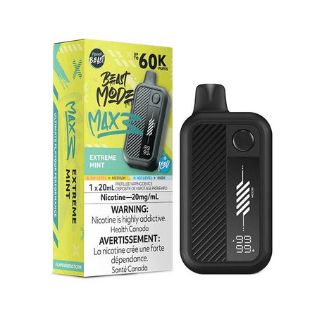 Flavour Beast Mode Max 3 60K - Extreme Mint Iced - Psycho Vape