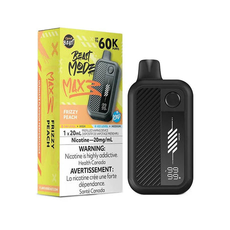 Flavour Beast Mode Max 3 60K - Frizzy Peach Iced - Psycho Vape