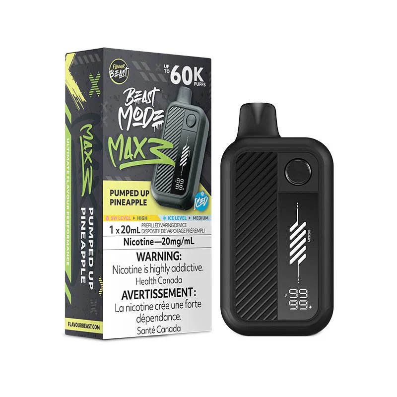 Flavour Beast Mode Max 3 60K - Pumped Up Pineapple Iced - Psycho Vape