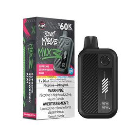 Flavour Beast Mode Max 3 60K - Supreme Strawberry Kiwi Iced - Psycho Vape