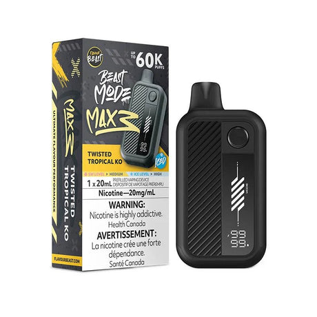 Flavour Beast Mode Max 3 60K - Twisted Tropical KO Iced - Psycho Vape