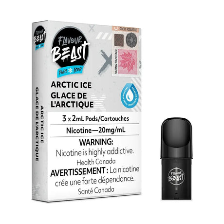 FLAVOUR BEAST - Flavour Beast Pod Pack - Arctic Ice - Psycho Vape