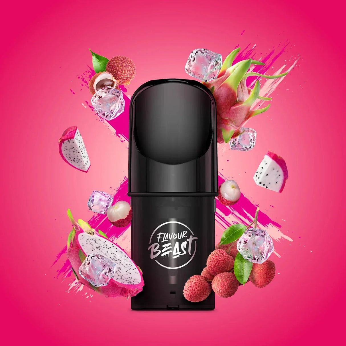 FLAVOUR BEAST - Flavour Beast Pod Pack - Dreamy Dragonfruit Lychee Iced - Psycho Vape