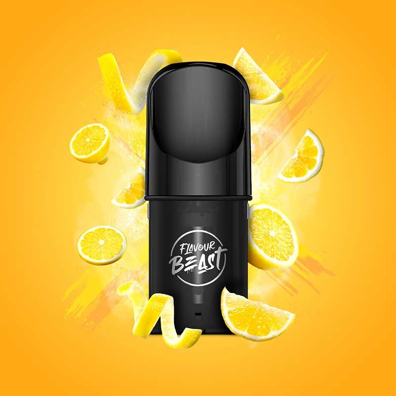 FLAVOUR BEAST - Flavour Beast Pod Pack - Dreamy Lemon Delight - Psycho Vape