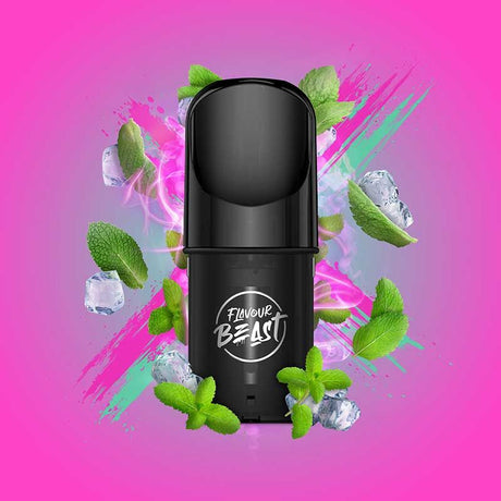 FLAVOUR BEAST - Flavour Beast Pod Pack - Mystiq Mint Iced - Psycho Vape