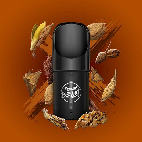 FLAVOUR BEAST - Flavour Beast Pod Pack - Pure Tobacco - Psycho Vape