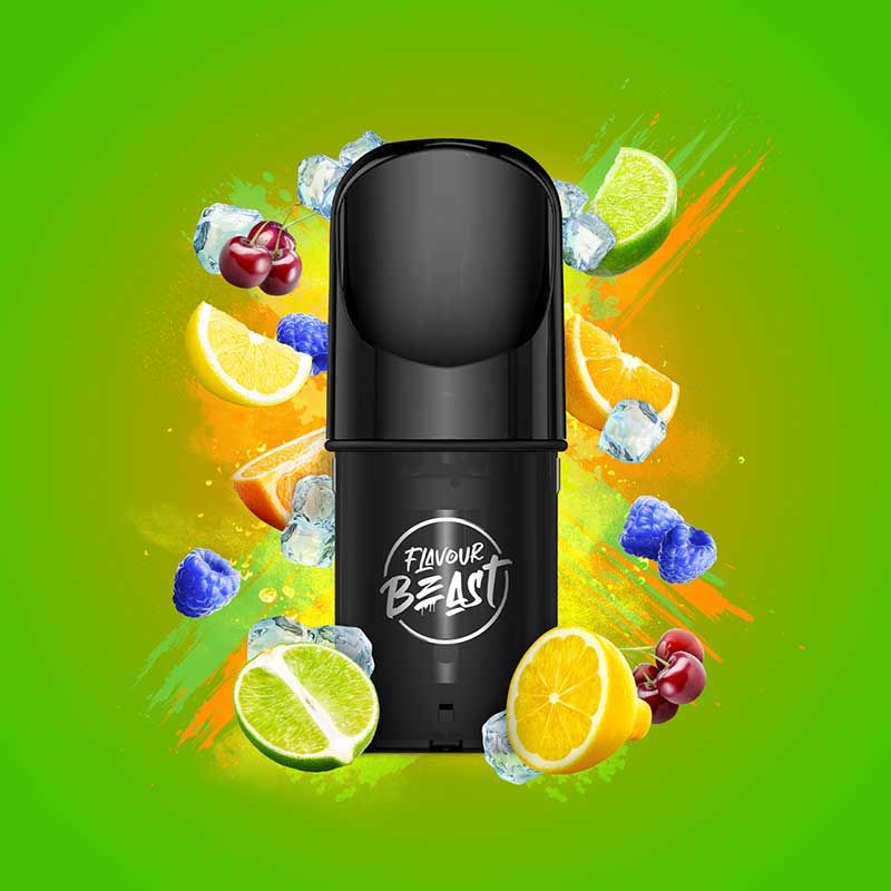 Shop Flavour Beast Pod Pack - Slammin' STS (Sour Snap) - at Vapeshop Mania