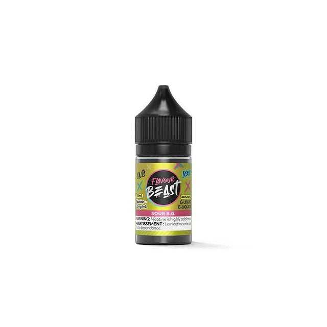 Flavour Beast - Sour B.G. Iced - Salt Nic E-Liquid - Psycho Vape