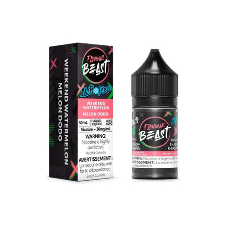 FLAVOUR BEAST - Weekend Watermelon Iced Salt by Flavour Beast E - Liquid - Psycho Vape