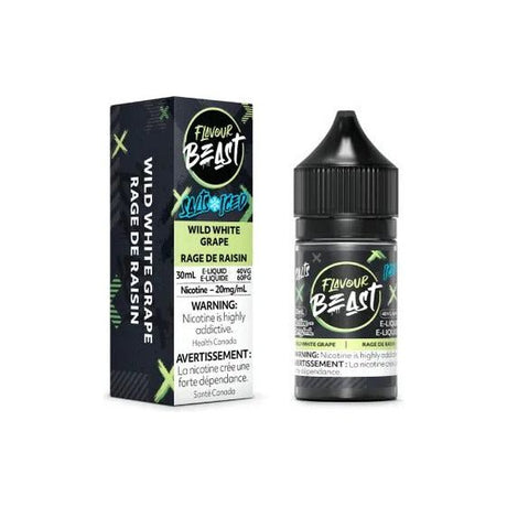 FLAVOUR BEAST - Wild White Grape Iced Salt by Flavour Beast E - Liquid - Psycho Vape