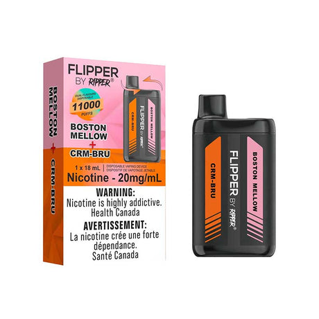 FLIPPER - Flipper by Ripper 11000 - Boston Mellow & CRM BRU - Psycho Vape