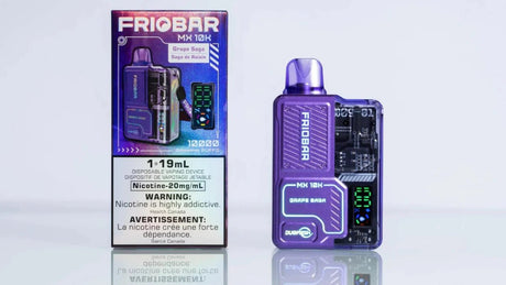 FRIOBAR - FRIOBAR MX 10K Disposable Vape - Grape Saga - Psycho Vape