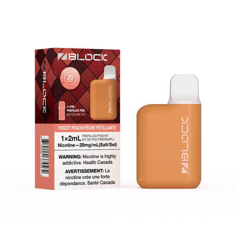 Frizzy Peach – ZBlock 2mL Starter Kit - Psycho Vape