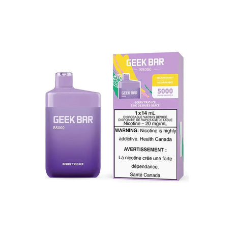 GEEK BAR - Geek Bar B5000 Disposable - Berry Trio Ice - Psycho Vape