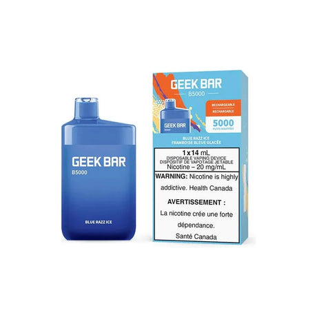 GEEK BAR - Geek Bar B5000 Disposable - Blue Razz Ice - Psycho Vape