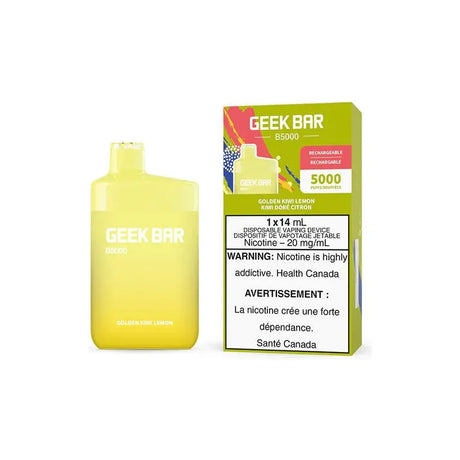GEEK BAR - Geek Bar B5000 Disposable - Golden kiwi Lemon - Psycho Vape
