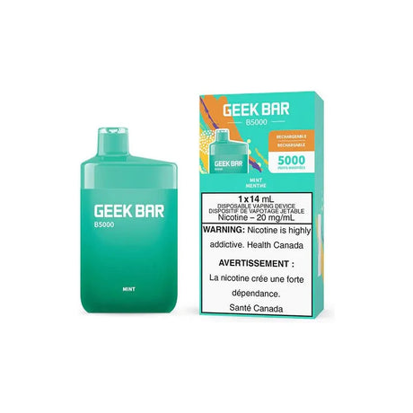GEEK BAR - Geek Bar B5000 Disposable - Mint - Psycho Vape