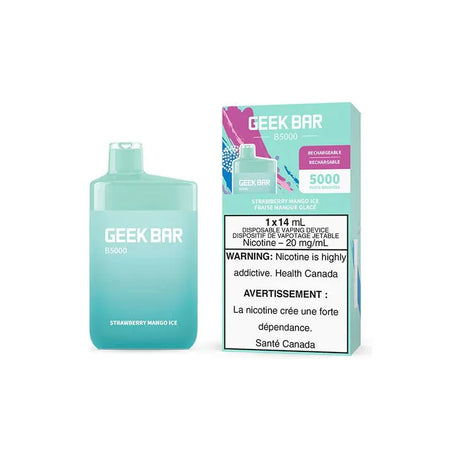 GEEK BAR - Geek Bar B5000 Disposable - Strawberry Mango ice - Psycho Vape