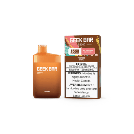 GEEK BAR - Geek Bar B5000 Disposable - Tobacco - Psycho Vape