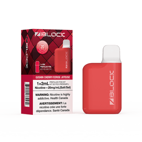 Gushin Cherry – ZBlock 2mL Starter Kit - Psycho Vape